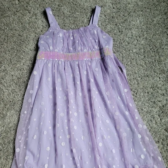 Holiday Editions | Dresses | Holiday Editions Girls Purple Dress In Size  Large 12